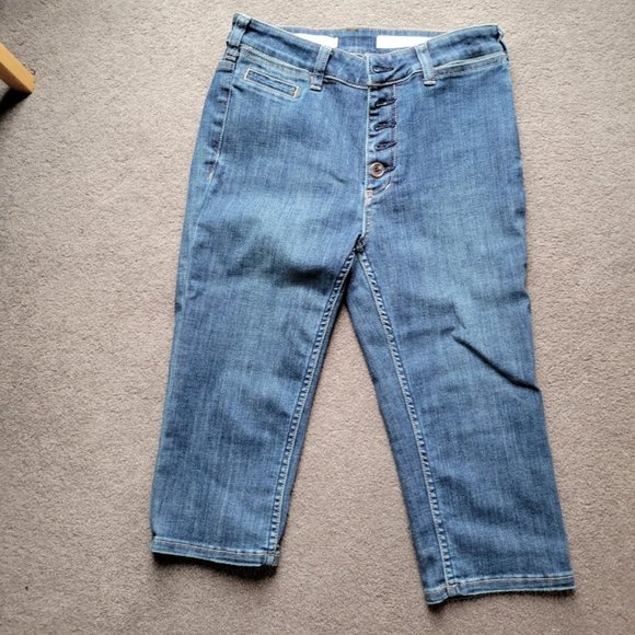 Pilcro Button-Fly High-Rise Denim Legging Brand new/never worn - Picture 4 of 6